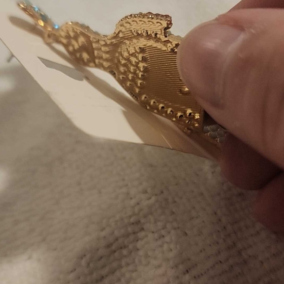 Earrings, novelty, fashion with rhinestones, tequila bottle NWOT - Picture 6 of 7